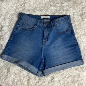 Vans High Rise Denim Jean Shorts 28